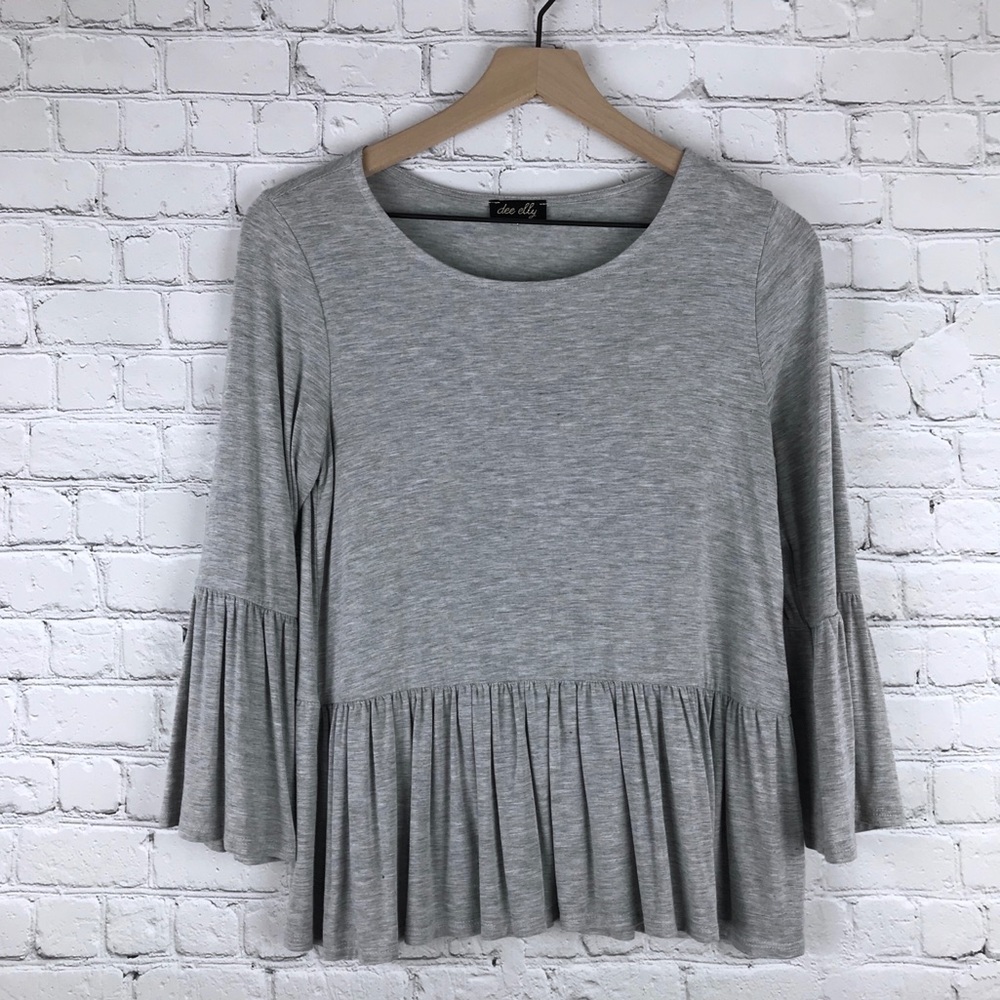 Dee Elly peplum style top